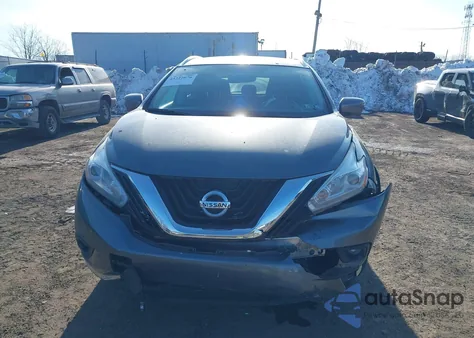 2017 Nissan Murano Sl from USA, damaged, VIN 5N1AZ2MH2HN137876